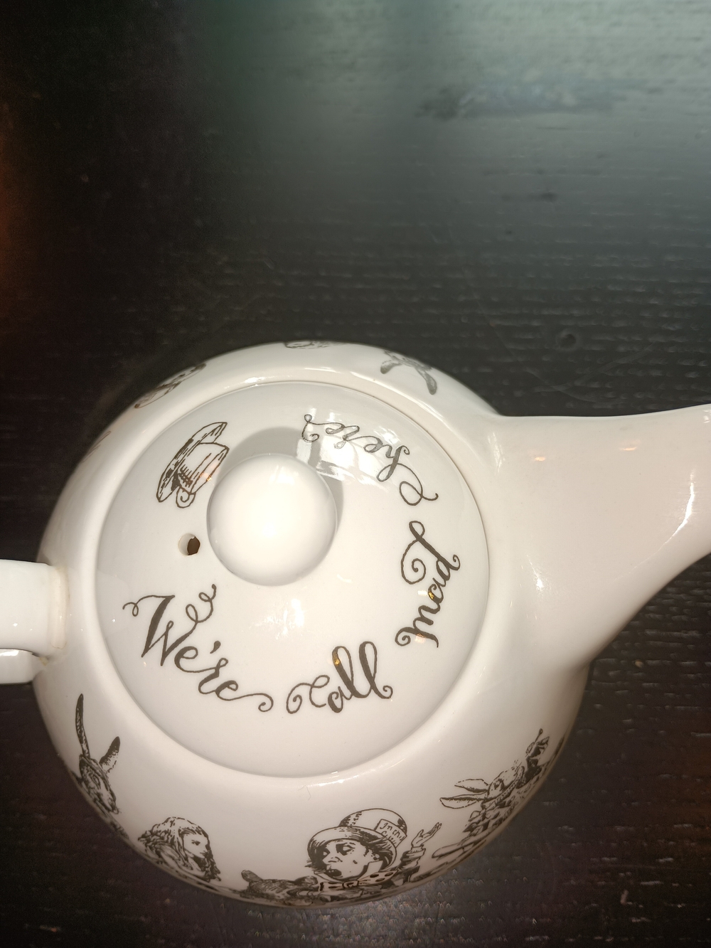 Alice In Wonderland Tea For One Set - Picture 10 of 12